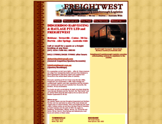 freightwest.com.au screenshot