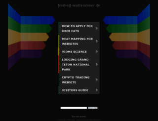 freiheit-wattenmeer.de screenshot