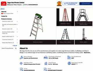 freiheitaluminiumscaffolding.com screenshot