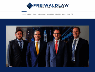 freiwaldlaw.com screenshot