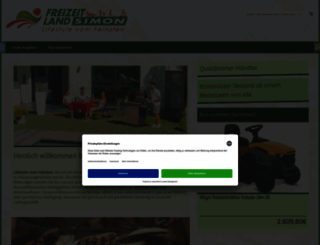 freizeitland-simon.de screenshot