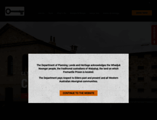 fremantleprison.com screenshot