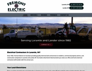 fremontelectricincwy.com screenshot