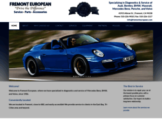 fremonteuropean.com screenshot