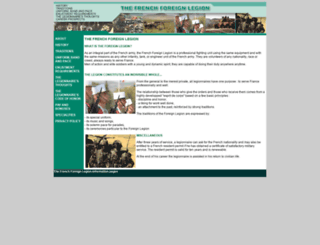 french-foreign-legion.com screenshot