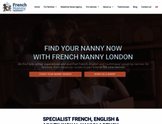 french-nanny-london.co.uk screenshot