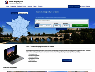 french-property.co.uk screenshot