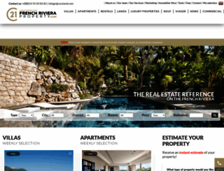 french-riviera-property.com screenshot