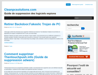 french.cleanpcsolutions.com screenshot