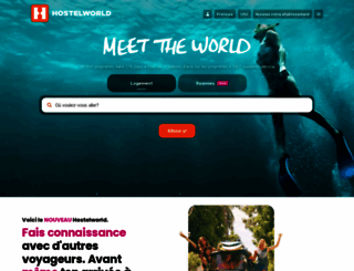 french.hostelworld.com screenshot