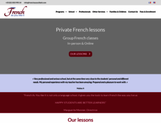 frenchasyoulikeit.com screenshot