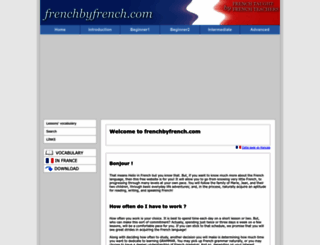 frenchbyfrench.com screenshot