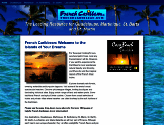 frenchcaribbean.com screenshot