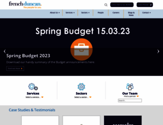 frenchduncan.co.uk screenshot