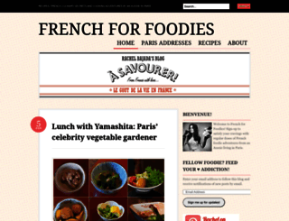 frenchforfoodies.com screenshot
