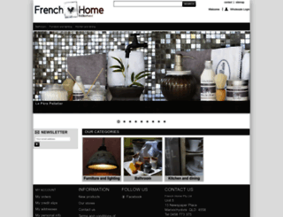frenchhome.com.au screenshot