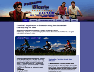 frenchiescycles.com screenshot