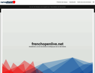 frenchopenlive.net screenshot