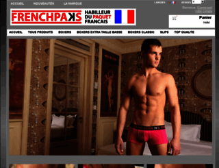 frenchpaks.com screenshot