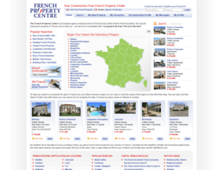 frenchpropertycentre.com screenshot