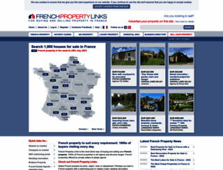 frenchpropertylinks.com screenshot