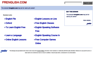 frenglish.com screenshot