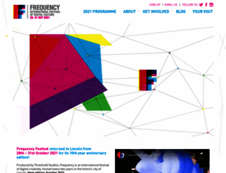 frequency.org.uk screenshot