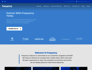 frequencytelecom.com screenshot