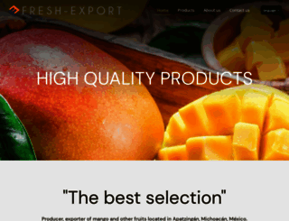fresh-export.com screenshot