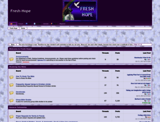 fresh-hope.com screenshot