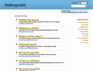 fresh-up.com screenshot
