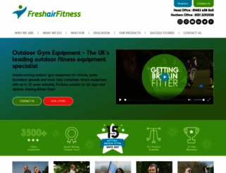 freshairfitness.co.uk screenshot