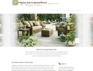 freshairfurnishings.com screenshot