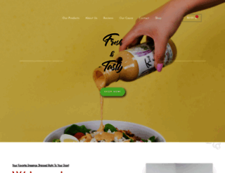 freshandtastyfood.com screenshot