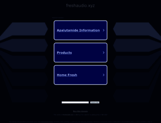 freshaudio.xyz screenshot