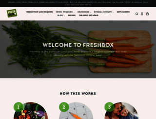 freshbox.com.au screenshot