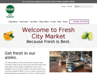 freshcitymarket.com screenshot