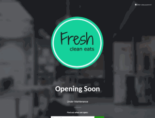 freshcleaneats.com.au screenshot