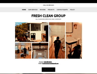 freshcleangroup.com screenshot