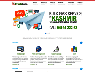 freshcode.in screenshot