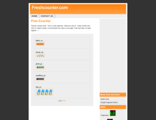 freshcounter.com screenshot