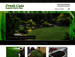 freshcutslawncare.com screenshot