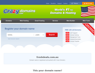 freshdeals.com.au screenshot