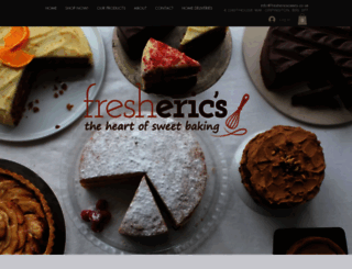 freshericscakes.com screenshot