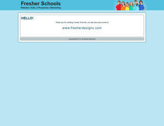 fresherschools.com screenshot