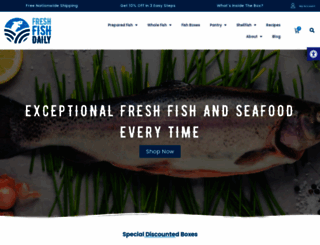 freshfishdaily.co.uk screenshot