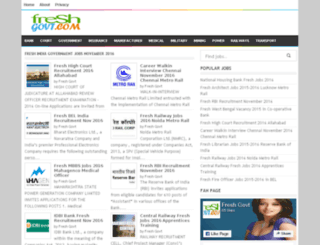 freshgovt.com screenshot
