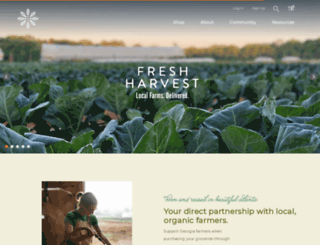 freshharvest.deliverybizpro.com screenshot