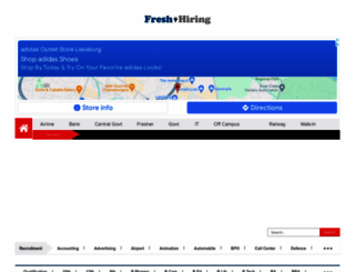 freshhiring.com screenshot