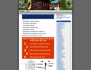 freshhome.wordpress.com screenshot
